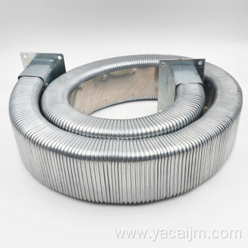 Enclosed Conduit Cable and Hose Carrier for Machine Tools Robots